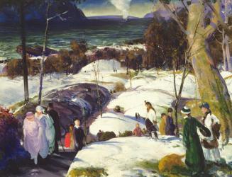 Easter Snow, 1915 (oil on canvas) | Obraz na stenu