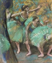 Dancers, 1898 (pastel on paper on board) | Obraz na stenu