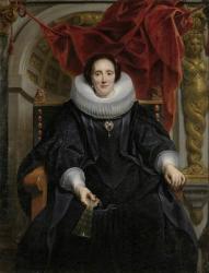 Portrait of Catharina Behaghel, 1635 (oil on canvas) | Obraz na stenu