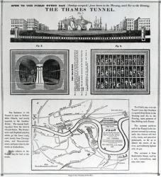 The Thames Tunnel (litho) | Obraz na stenu