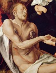Detail of Lamentation for Christ, 1500-03 (oil on panel) (see 61055) | Obraz na stenu
