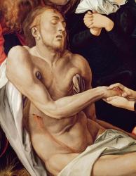 Detail of Lamentation for Christ, 1500-03 (oil on panel) (see 61055) | Obraz na stenu