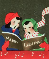 Merry Christmas, Christmas card | Obraz na stenu