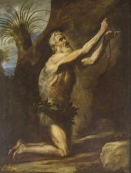 St. Onuphrius (oil on canvas) | Obraz na stenu