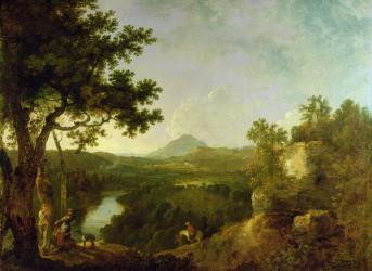 View Near Wynnstay, the Seat of Sir Watkin Williams-Wynn, 1770-71 (oil on canvas) | Obraz na stenu