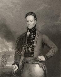 Sir Charles Shipley, Governor of Grenada, engraved by H. Cook, from 'National Portrait Gallery, volume IV', published c.1835 (litho) | Obraz na stenu