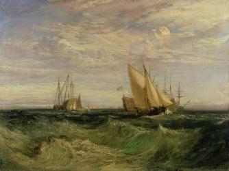 The Confluence of the Thames and the Medway, c.1808 | Obraz na stenu