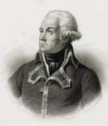 General Charles Francois Duperier Dumourier (1739-1823) (engraving) | Obraz na stenu