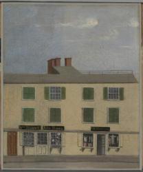 The Silversmith Shop of William Homes, Jr., c.1816-25 (oil on canvas) | Obraz na stenu