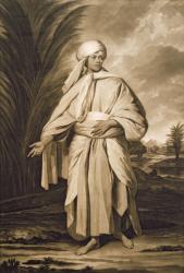 Omai, engraved by John Jacobe, 1777 (mezzotint) | Obraz na stenu