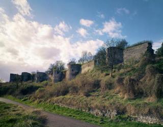 View of the fortifications, 1226-42 (photo) | Obraz na stenu