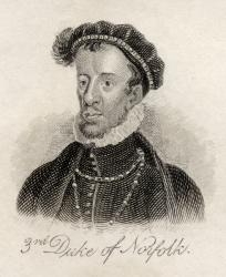 Thomas Howard, 3rd Duke of Norfolk, from 'Crabb's Historical Dictionary', published 1825 (litho) | Obraz na stenu