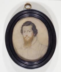 Robert Devereux, 2nd earl of Essex, K.G. (1566-1601) (gouache and ink on vellum laid down on card) | Obraz na stenu