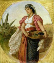 A Woman from Algiers, 1871 (oil on canvas) | Obraz na stenu