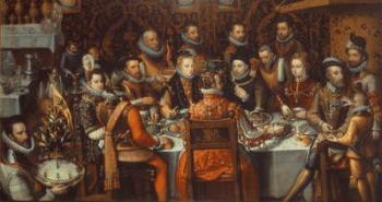 The Banquet of the Monarchs, c.1599 (oil on canvas) | Obraz na stenu