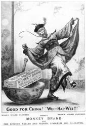 Advert for 'Brooke's Monkey Brand Soap', 1898 (engraving) | Obraz na stenu