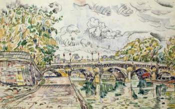The Pont Neuf, Paris, 1927 (w/c) | Obraz na stenu