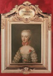 Archduchess Maria Amalia (1746-1804) daughter of Emperor Francis I (1708-65) and Empress Maria Theresa of Austria (1717-80) 1762 | Obraz na stenu