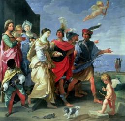 The Abduction of Helen, c.1626-31 (oil on canvas) | Obraz na stenu