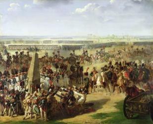 The French Army Pulling Down the Rosbach Column, 18th October 1806, 1810 (oil on canvas) | Obraz na stenu