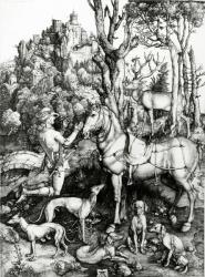 St. Eustace, 1501 (engraving) | Obraz na stenu