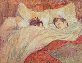 The Bed, c.1892-95 (oil on cardboard) | Obraz na stenu