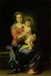 Madonna and Child, after 1638 (oil on panel) | Obraz na stenu