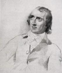 William Godwin (1756-1836) aged 48, from 'The Life of Charles Lamb, Volume I' by E.V. Lucas, published 1905 (litho) | Obraz na stenu
