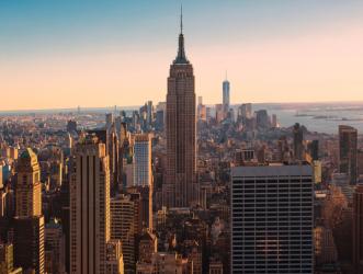 Empire State building, New York City, USA (photo) | Obraz na stenu