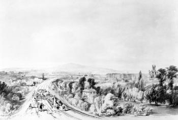 Bath, 1846 (pen, ink & wash on paper) | Obraz na stenu