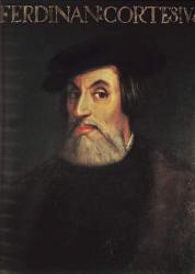 Portrait of Hernando Cortes (1485-1547) (oil on canvas) | Obraz na stenu