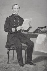 Portrait of Admiral David Glascoe Farragut (1801-70) (litho) | Obraz na stenu