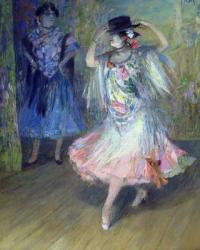 Two Spanish Dancers, 1852 (pastel on paper) | Obraz na stenu