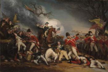 The Death of General Mercer at the Battle of Princeton, January 3, 1777 (oil on canvas) | Obraz na stenu