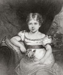 Queen Victoria, aged 6, 1819 – 1901. From The Strand Magazine published 1894. | Obraz na stenu