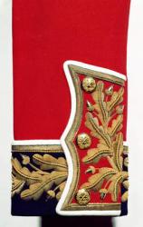 Sleeve detail of a British Army Uniform (textile) | Obraz na stenu