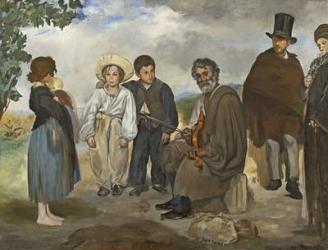 The Old Musician, 1862 (oil on canvas) | Obraz na stenu