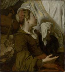 Hagar Weeping, c.1643 (oil on canvas) | Obraz na stenu