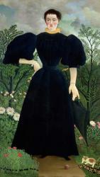 Portrait of a Woman, c.1895-97 (oil on canvas) | Obraz na stenu