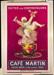 Poster advertising 'Cafe Martin', 1921 (litho) | Obraz na stenu