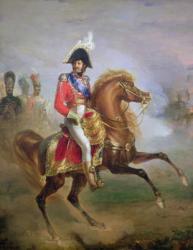 Joachim Murat ( 1767-1815) on Horseback, 1814-15 (oil on canvas) | Obraz na stenu
