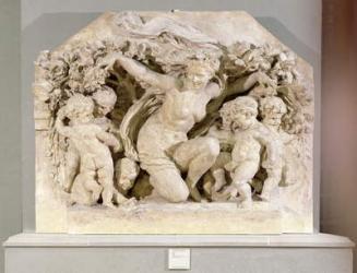 Triumph of Flora, relief taken from the facade of the Flora Pavilion of the Louvre Palace, 1866 (plaster) | Obraz na stenu