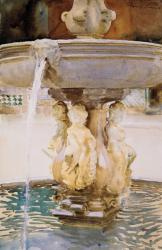 Spanish Fountain, 1912 (w/c and graphite on white wove paper) | Obraz na stenu