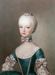 Marie Antoinette (1755-93) daughter of Emperor Francis I and Maria Theresa of Austria, wife of Louis XVI of France, 1762 | Obraz na stenu