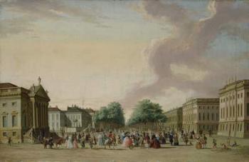 Unter den Linden, Berlin, 1770 (oil on canvas) | Obraz na stenu