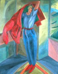 Red Jacket, 2001, (oil on canvas) | Obraz na stenu