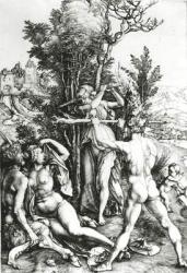 Hercules at the crossroad, 1498 (engraving) | Obraz na stenu