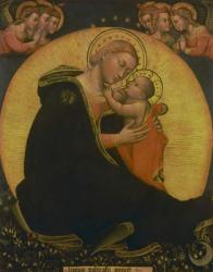 The Madonna of Humility, 1390-1400 (tempera on canvas) | Obraz na stenu