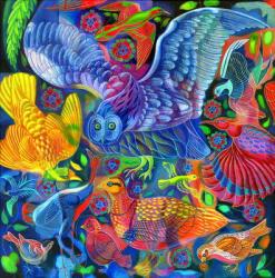 Birds, 2010, (oil on canvas) | Obraz na stenu