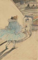 Au Cirque: Entr̬e en Piste, 1899 (black and coloured pencils on paper) | Obraz na stenu